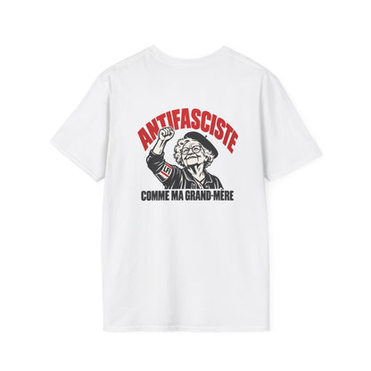 T-shirt « Antifasciste comme ma grand-mère »